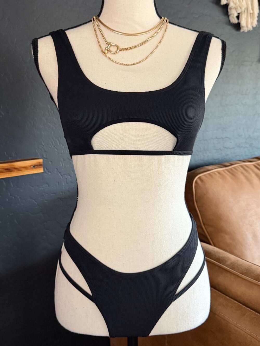 Strappy Ribbed Somerfield Bikini